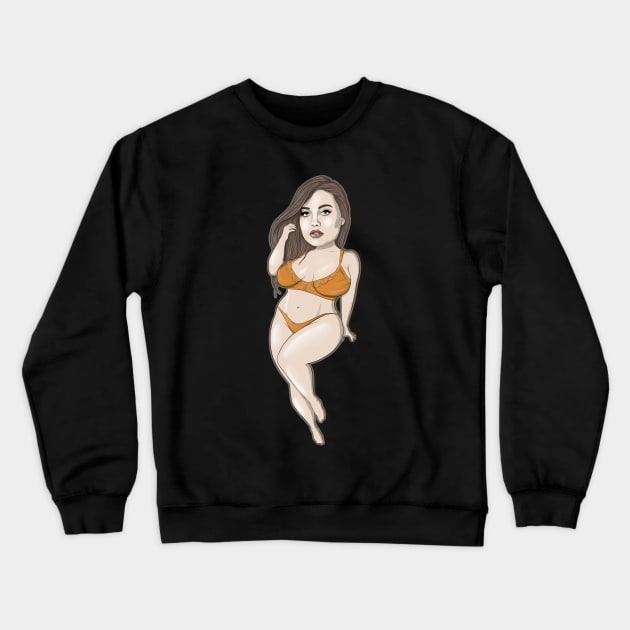 lillias Crewneck Sweatshirt by bobgoodallart